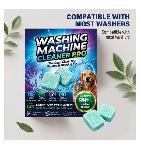 Washing machine cleaner - machine,