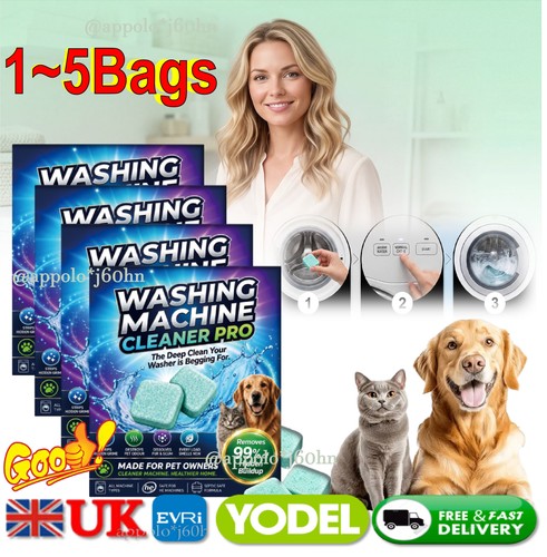 Washing machine deep clean - machine,