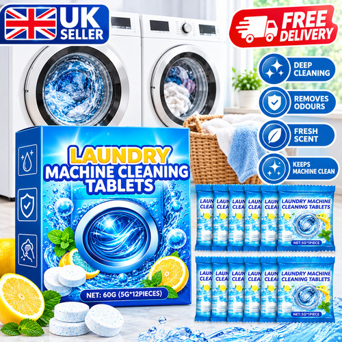 12pcs washing machine cleaner - 12pcs,